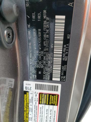 Photo 12 VIN: 5TDZRKEC1NS085320 - TOYOTA SIENNA LIM 