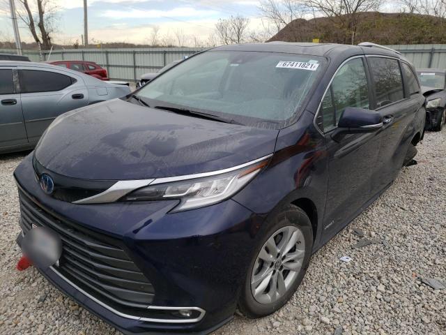 Photo 1 VIN: 5TDZRKEC2MS009894 - TOYOTA SIENNA LIM 