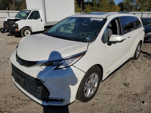 Photo 1 VIN: 5TDZRKEC4MS016877 - TOYOTA SIENNA LIM 