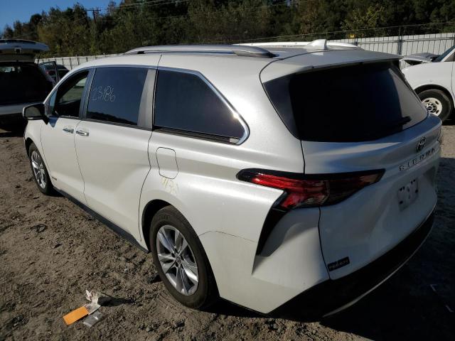 Photo 2 VIN: 5TDZRKEC4MS016877 - TOYOTA SIENNA LIM 