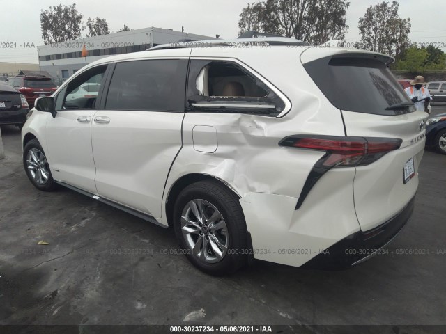 Photo 2 VIN: 5TDZRKEC6MS026956 - TOYOTA SIENNA 