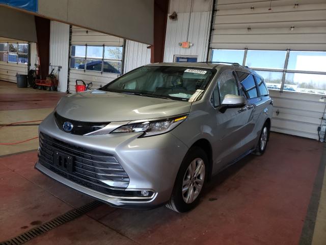 Photo 1 VIN: 5TDZRKEC9MS017684 - TOYOTA SIENNA LIM 