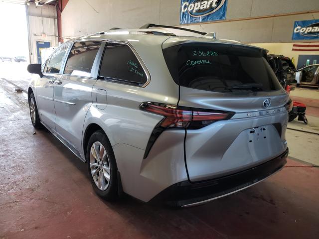 Photo 2 VIN: 5TDZRKEC9MS017684 - TOYOTA SIENNA LIM 