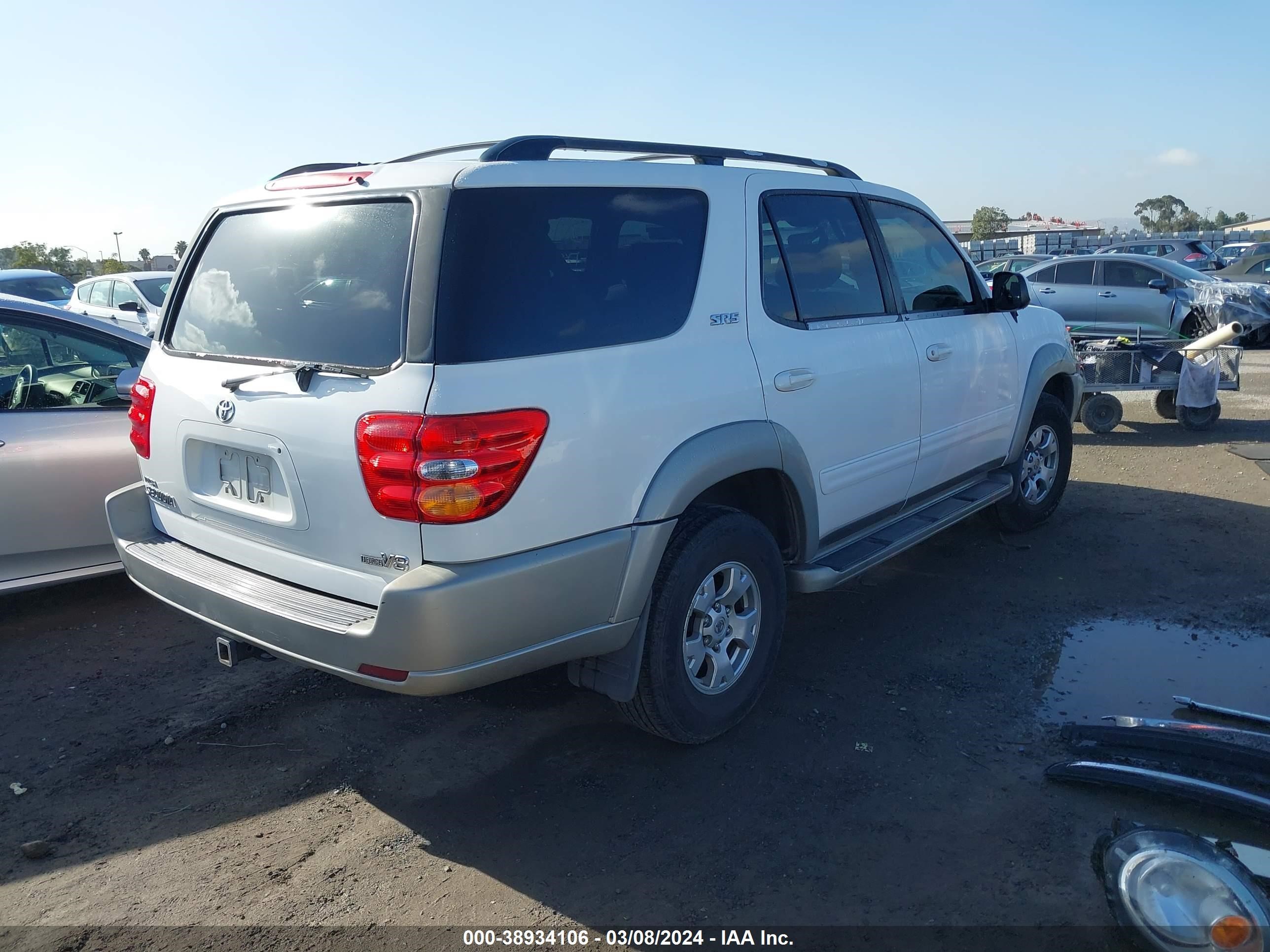 Photo 3 VIN: 5TDZT34A02S069922 - TOYOTA SEQUOIA 