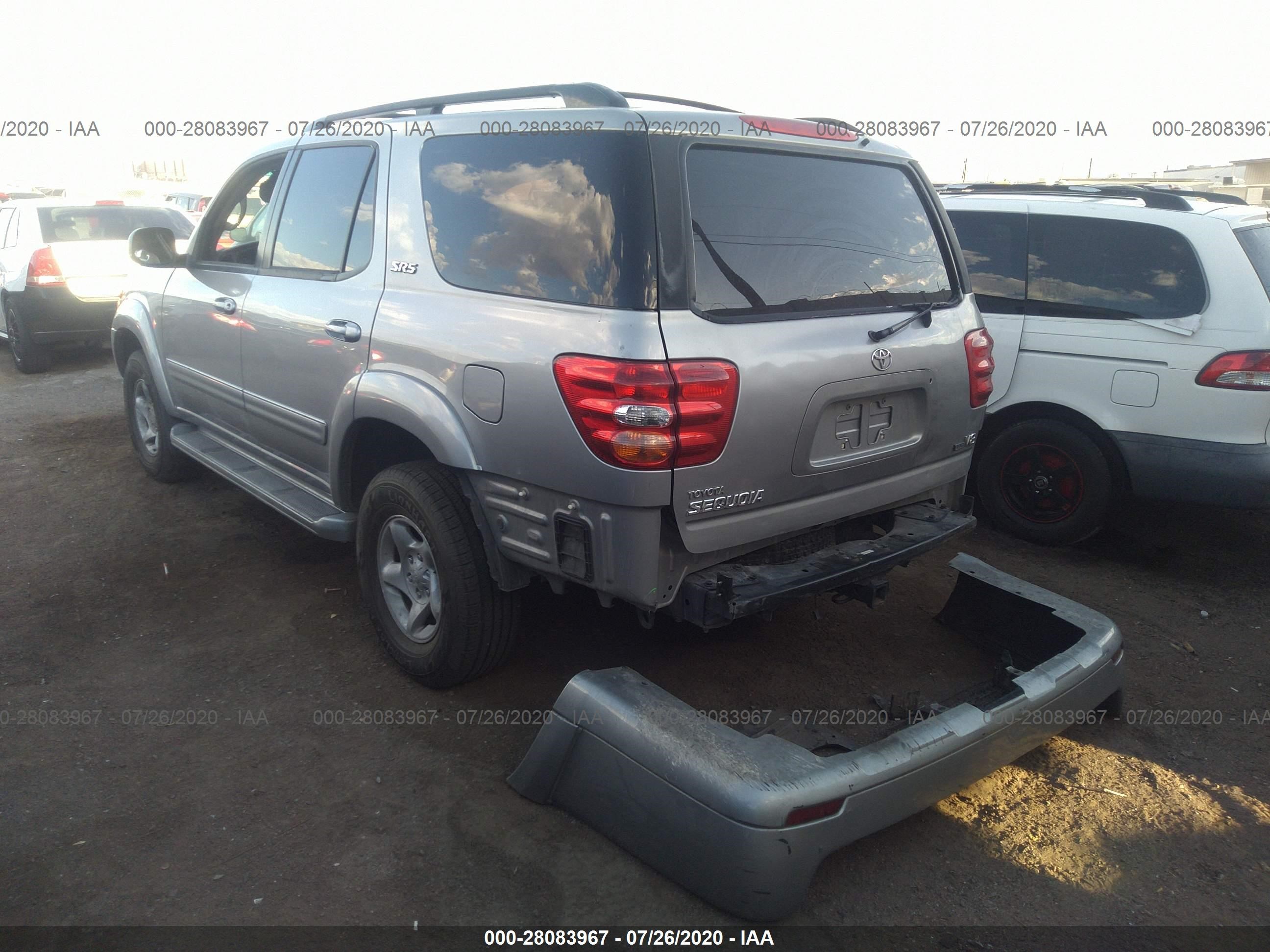 Photo 2 VIN: 5TDZT34A11S029184 - TOYOTA SEQUOIA 