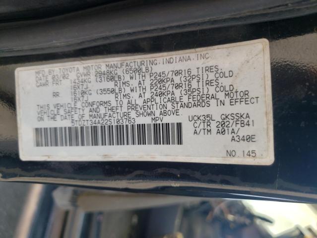 Photo 11 VIN: 5TDZT34A22S103763 - TOYOTA SEQUOIA 