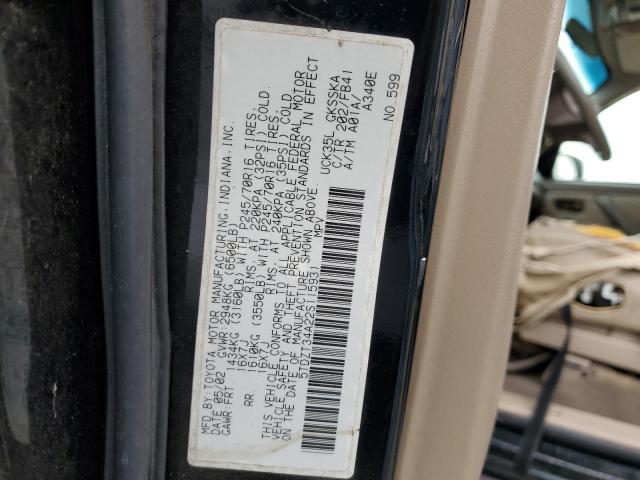 Photo 13 VIN: 5TDZT34A22S115931 - TOYOTA SEQUOIA SR 