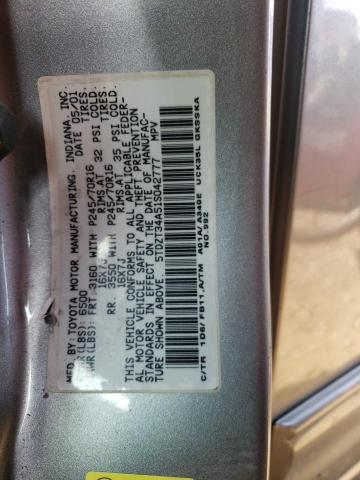 Photo 13 VIN: 5TDZT34A51S042777 - TOYOTA SEQUOIA SR 