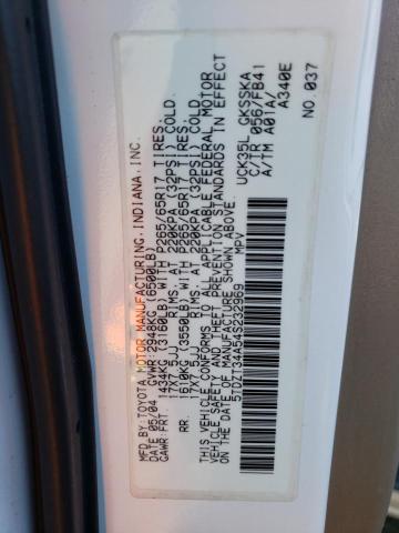 Photo 12 VIN: 5TDZT34A54S232969 - TOYOTA SEQUOIA SR 