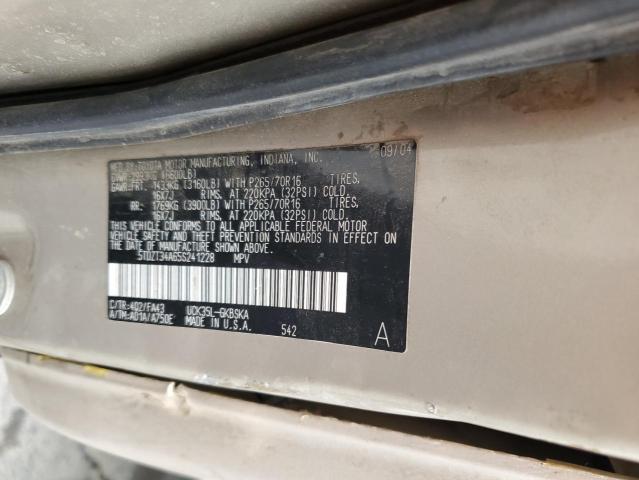 Photo 12 VIN: 5TDZT34A65S241228 - TOYOTA SEQUOIA SR 