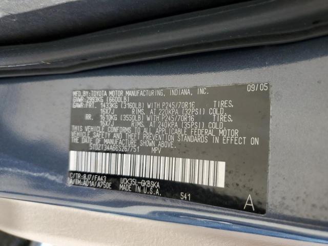 Photo 13 VIN: 5TDZT34A66S267751 - TOYOTA SEQUOIA 