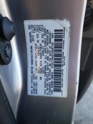 Photo 12 VIN: 5TDZT34A81S006758 - TOYOTA SEQUOIA SR 