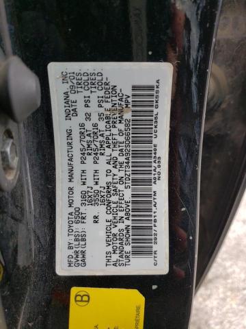 Photo 12 VIN: 5TDZT34A92S066582 - TOYOTA SEQUOIA SR 