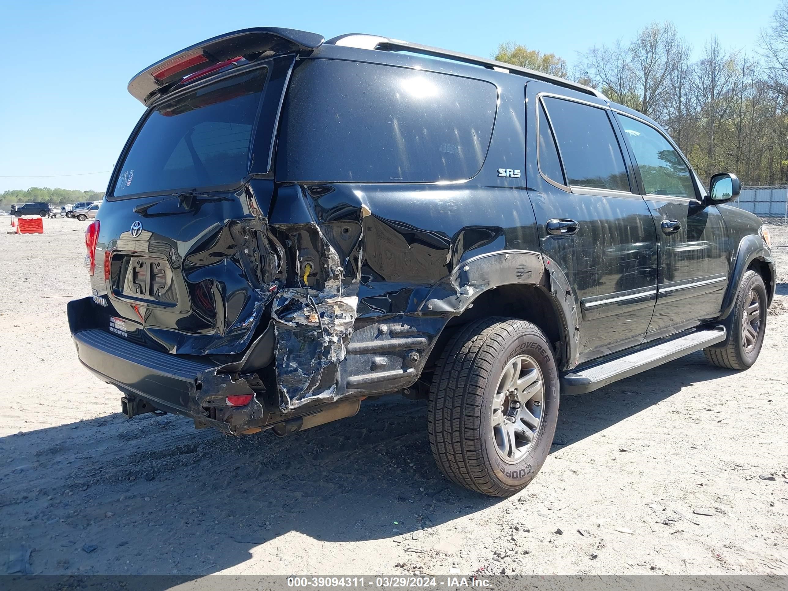 Photo 5 VIN: 5TDZT34A97S292399 - TOYOTA SEQUOIA 