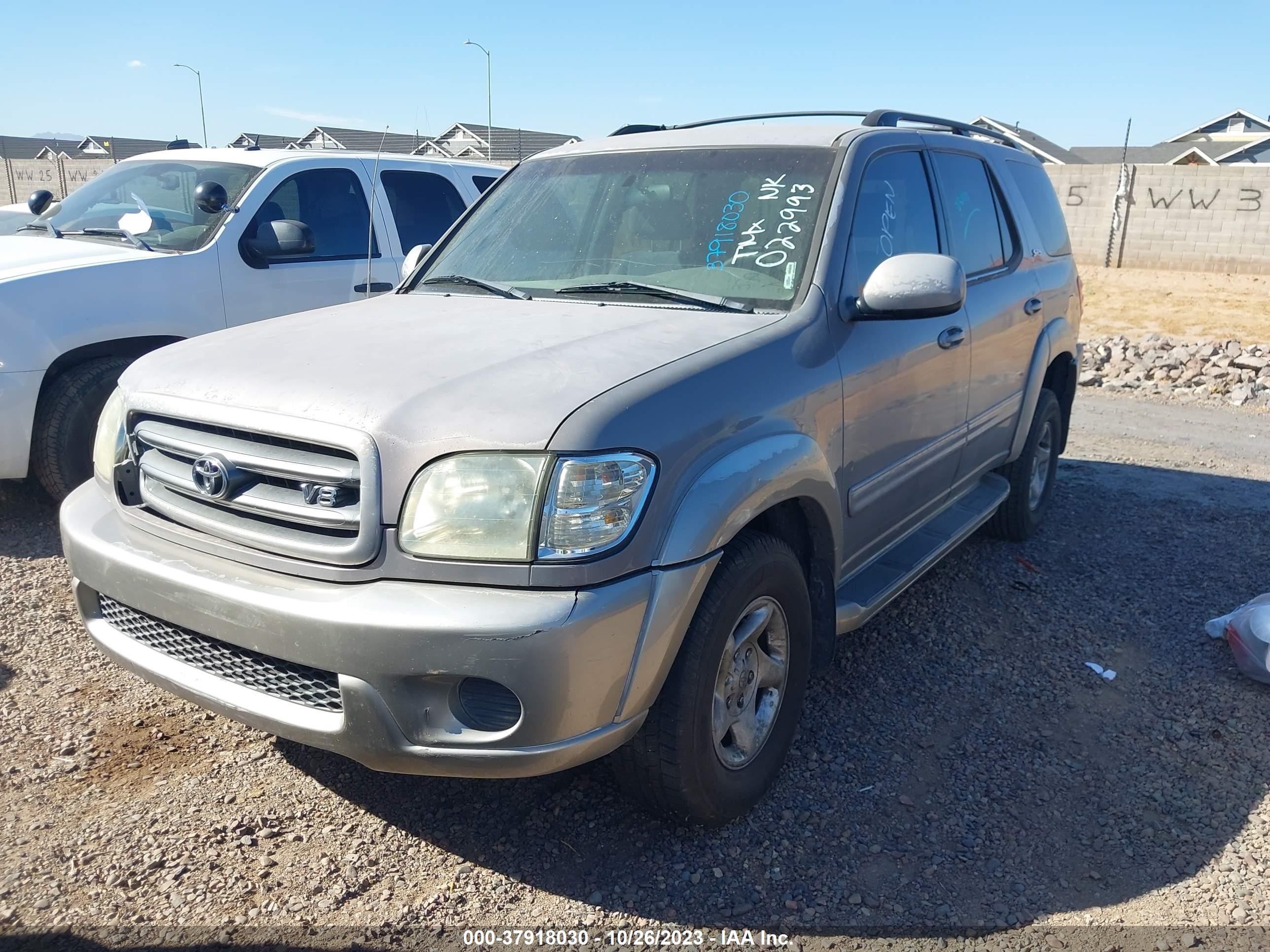 Photo 1 VIN: 5TDZT34AX1S022993 - TOYOTA SEQUOIA 