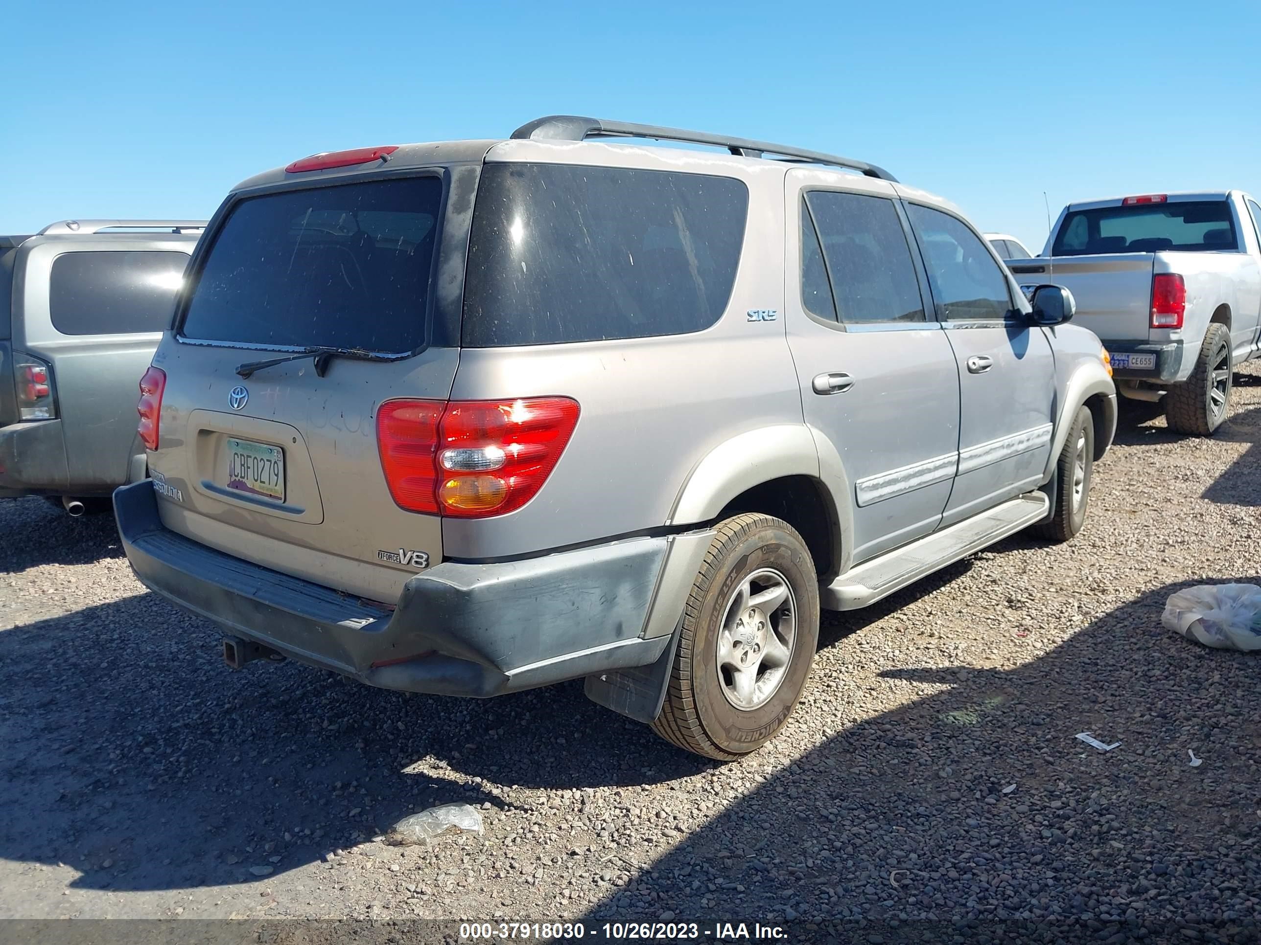 Photo 3 VIN: 5TDZT34AX1S022993 - TOYOTA SEQUOIA 