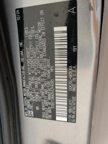 Photo 12 VIN: 5TDZT38A05S246385 - TOYOTA SEQUOIA 