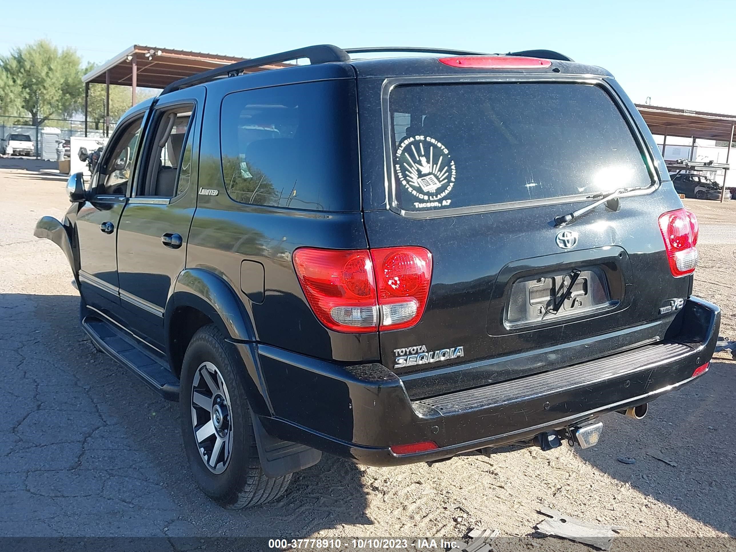 Photo 2 VIN: 5TDZT38A07S284282 - TOYOTA SEQUOIA 