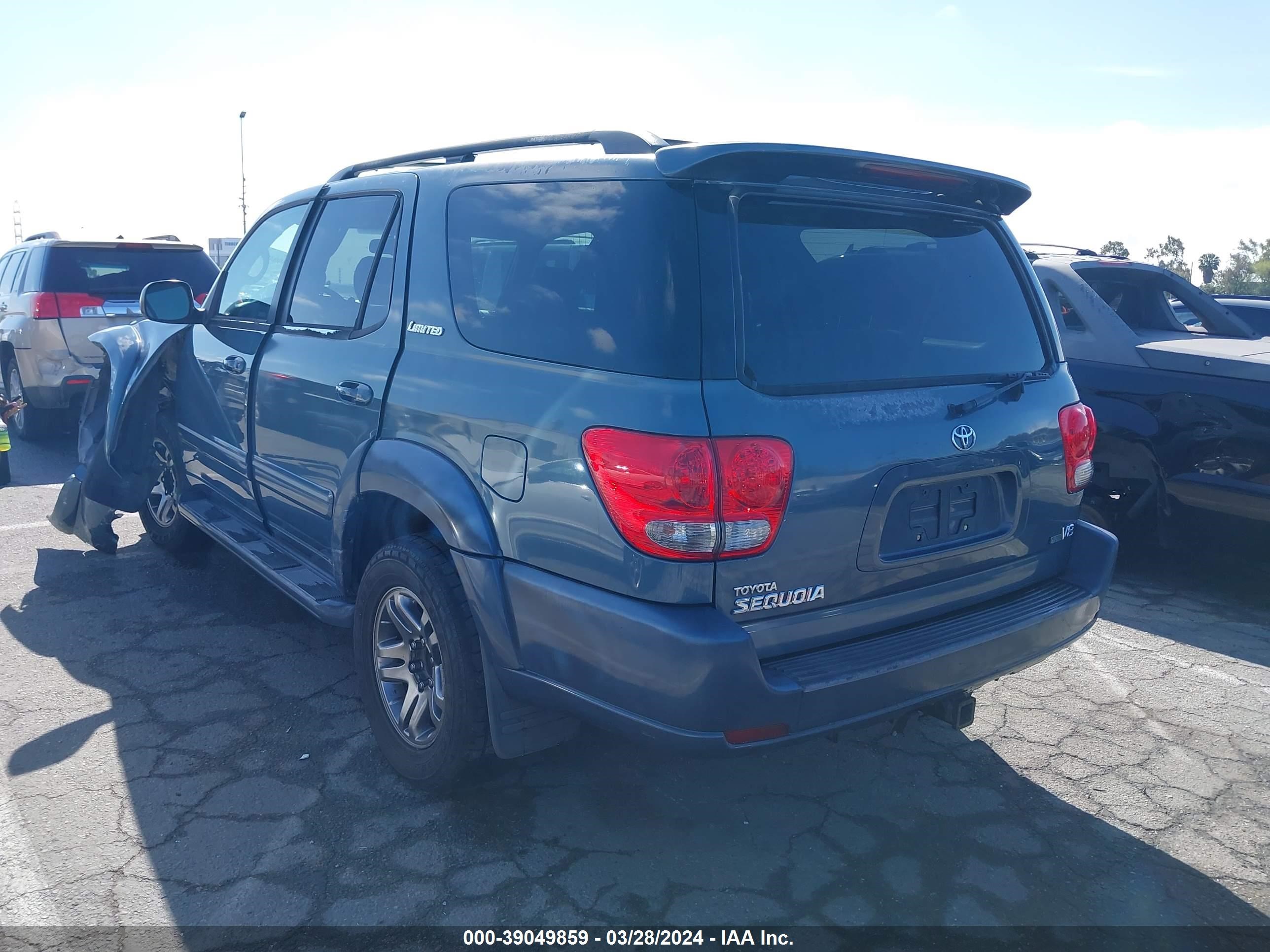 Photo 2 VIN: 5TDZT38A07S293497 - TOYOTA SEQUOIA 