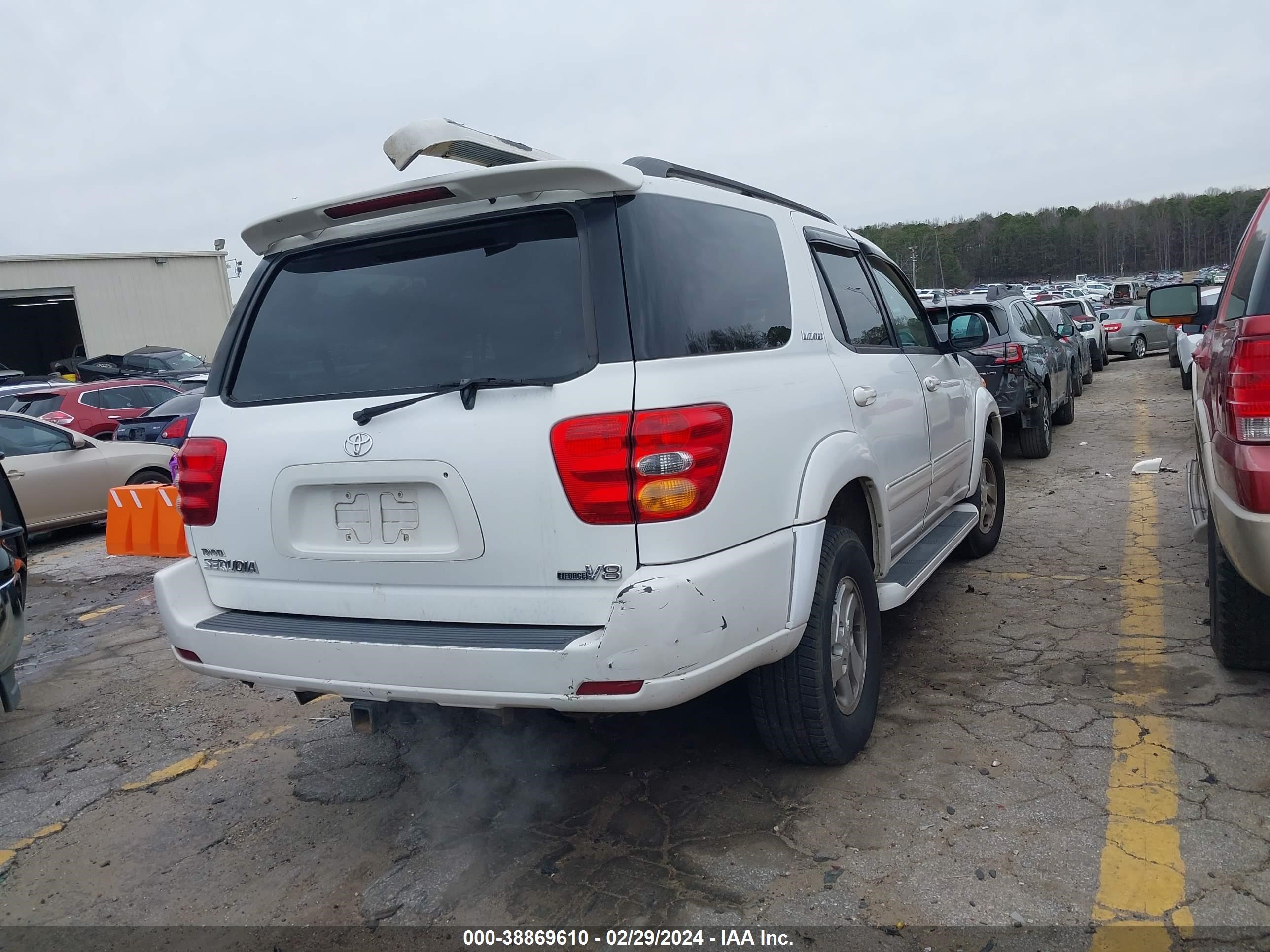 Photo 3 VIN: 5TDZT38A21S017135 - TOYOTA SEQUOIA 