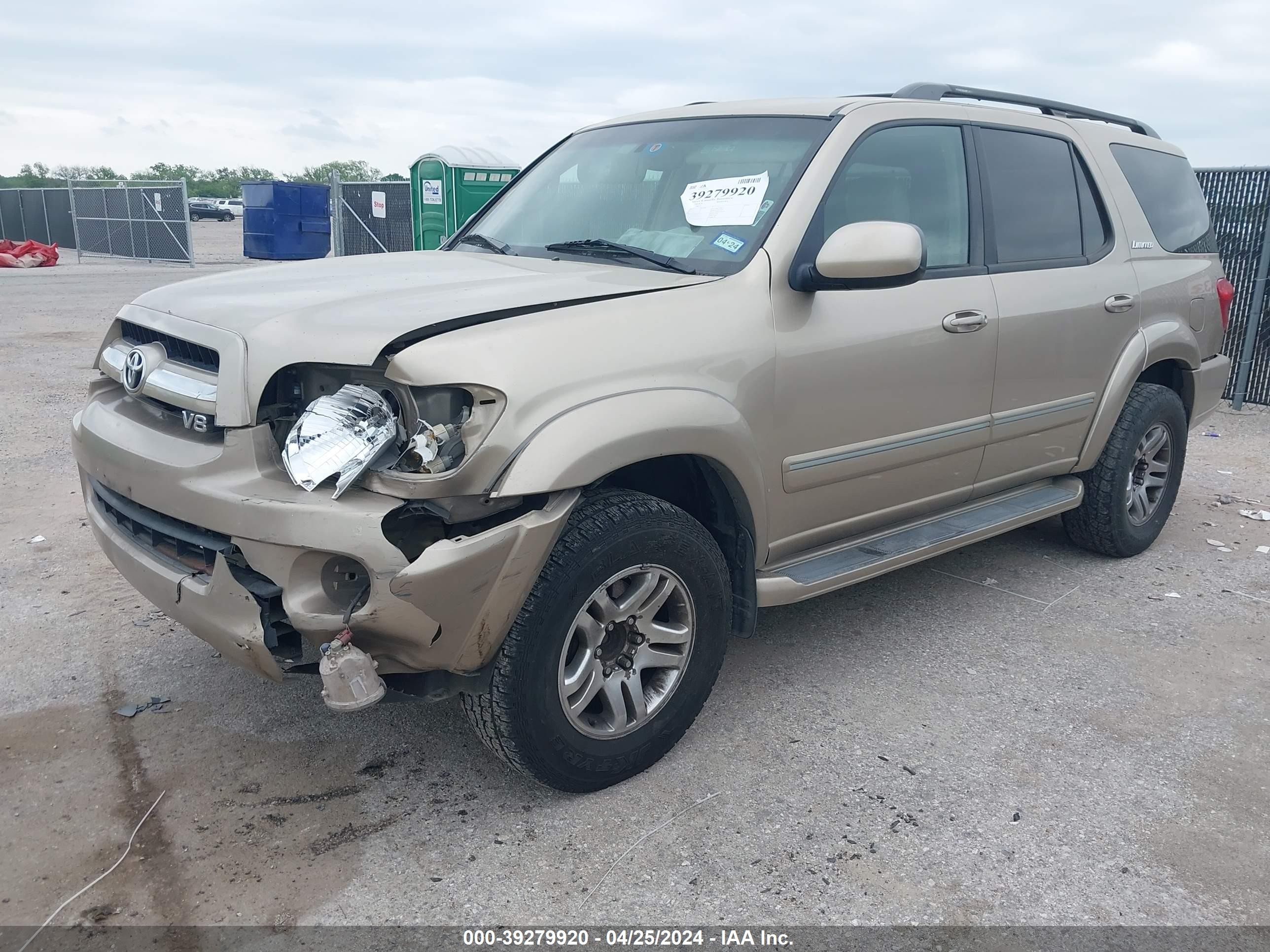 Photo 1 VIN: 5TDZT38A26S268325 - TOYOTA SEQUOIA 