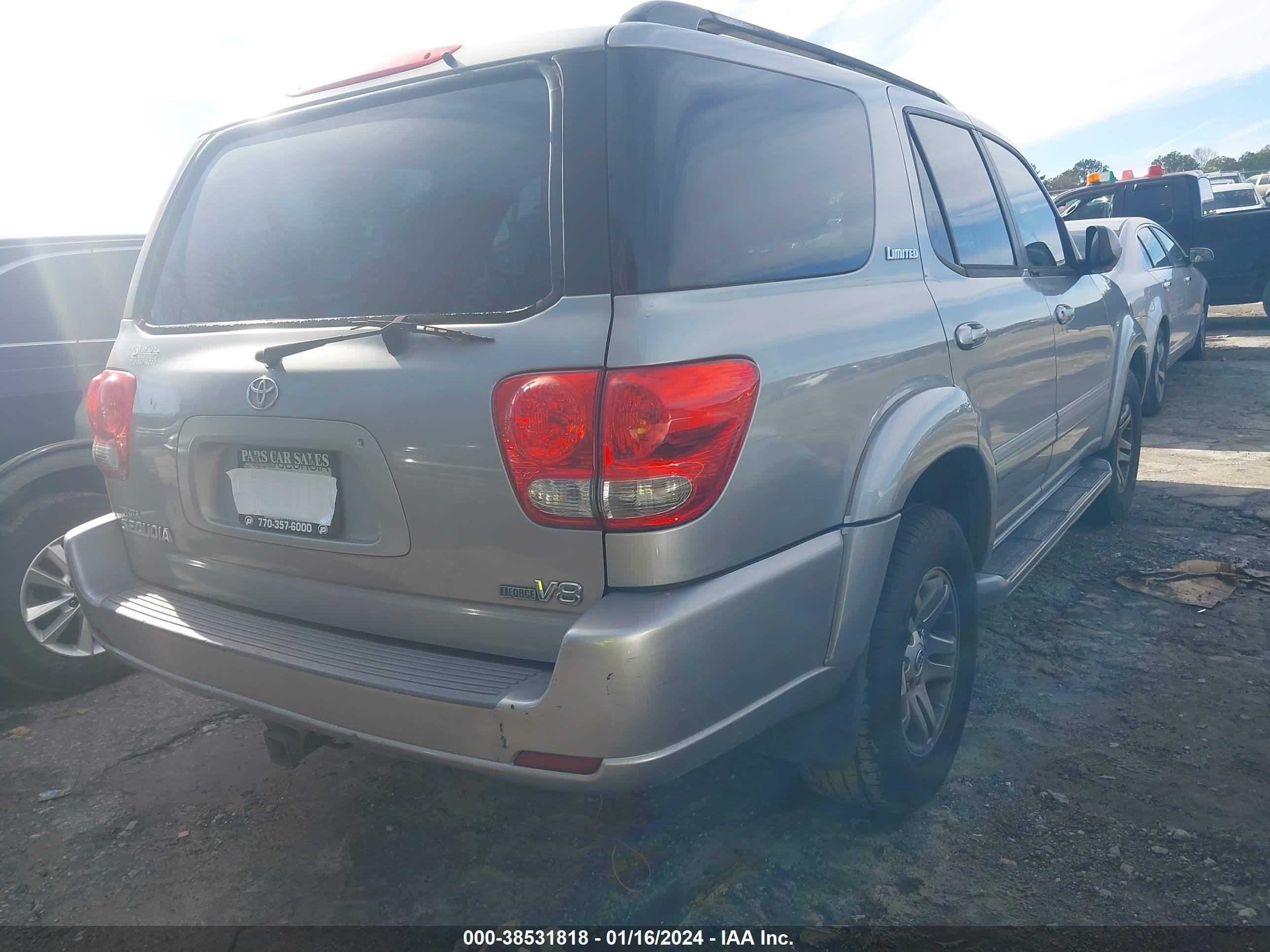 Photo 3 VIN: 5TDZT38A65S260002 - TOYOTA SEQUOIA 