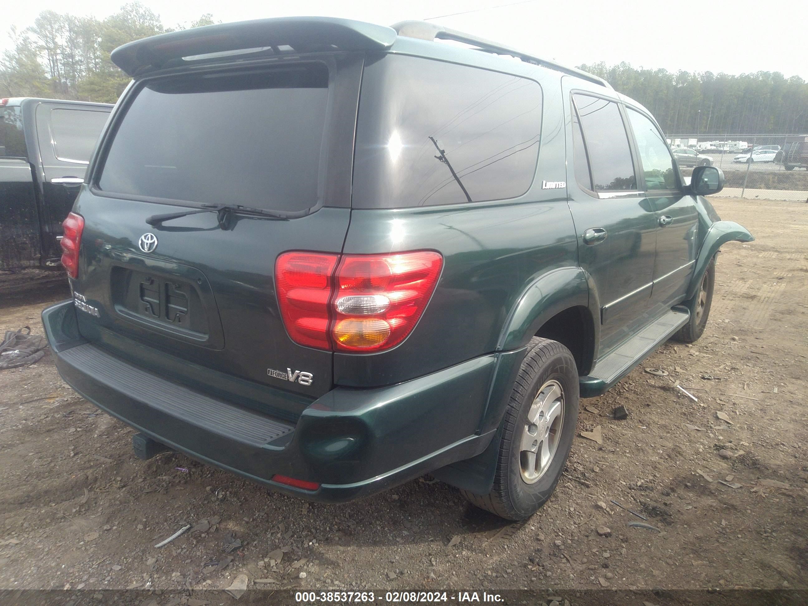 Photo 14 VIN: 5TDZT38A71S006020 - TOYOTA SEQUOIA 