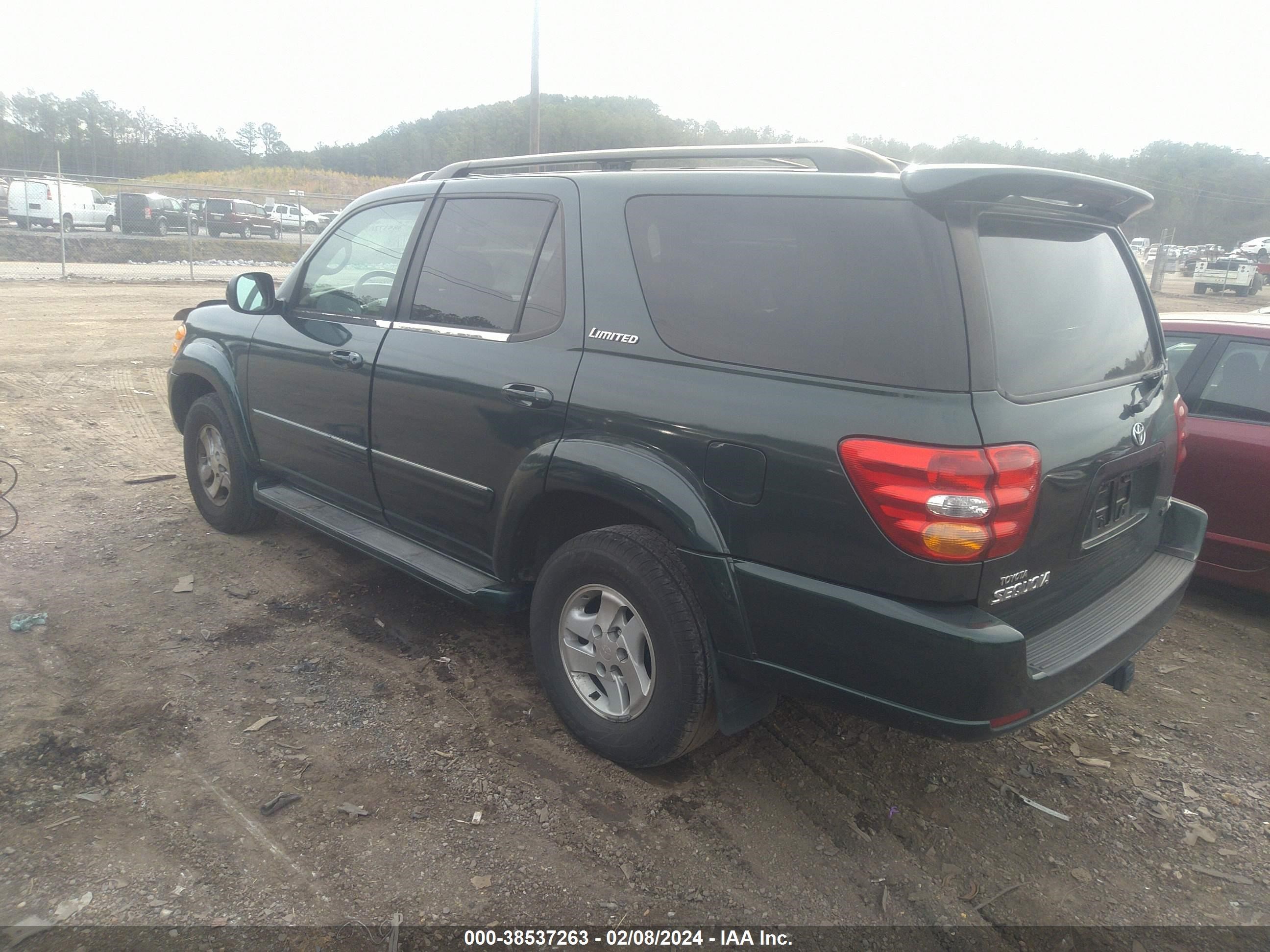 Photo 2 VIN: 5TDZT38A71S006020 - TOYOTA SEQUOIA 