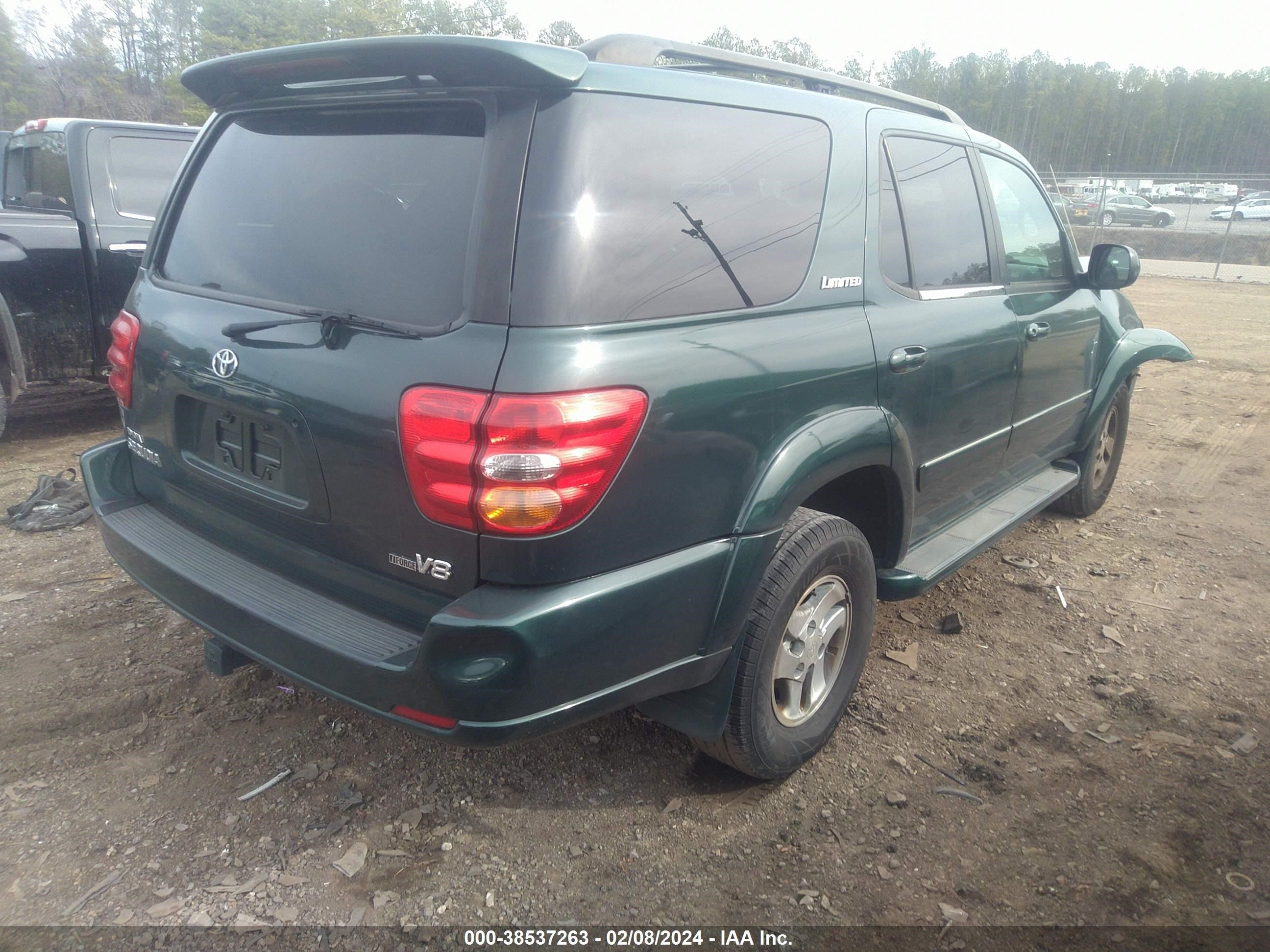 Photo 3 VIN: 5TDZT38A71S006020 - TOYOTA SEQUOIA 