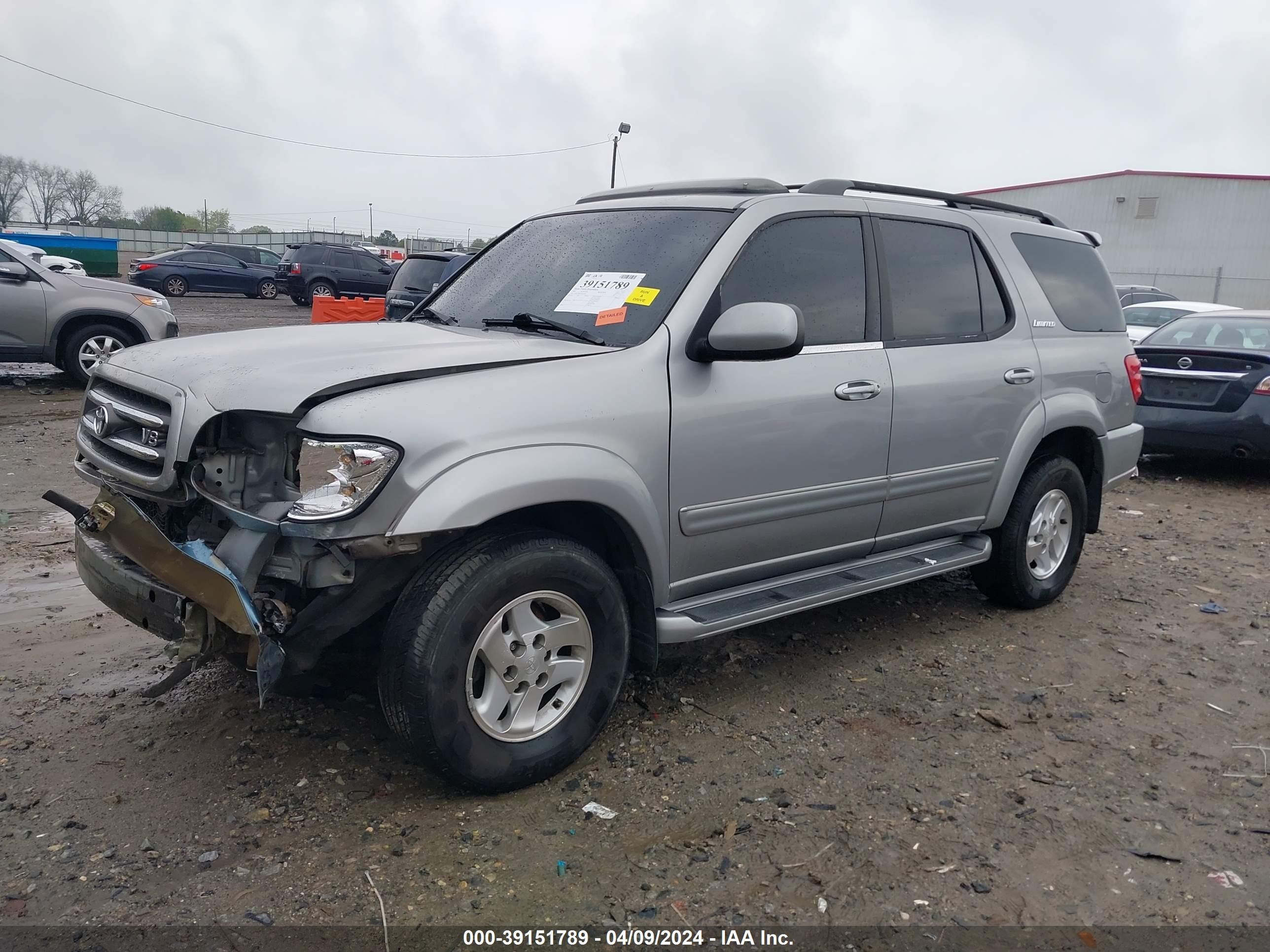 Photo 1 VIN: 5TDZT38A71S012366 - TOYOTA SEQUOIA 