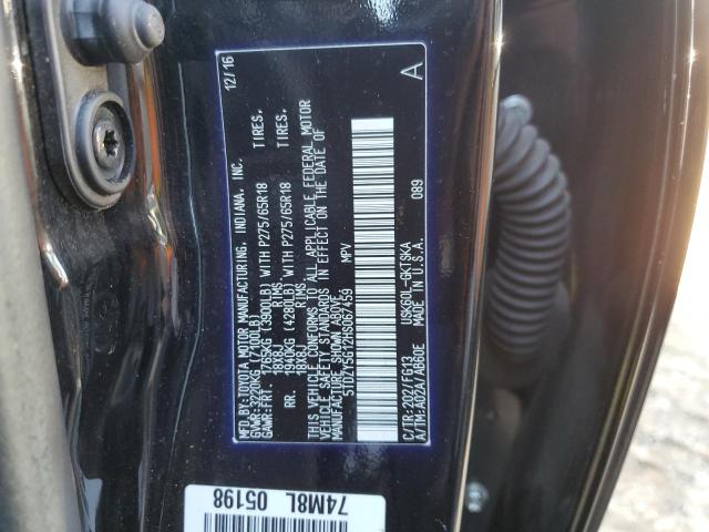 Photo 12 VIN: 5TDZY5G12HS067459 - TOYOTA SEQUOIA SR 