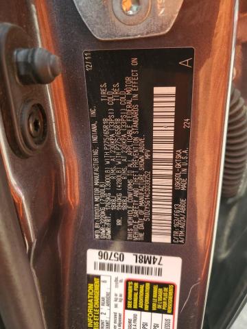 Photo 12 VIN: 5TDZY5G14CS039252 - TOYOTA SEQUOIA SR 