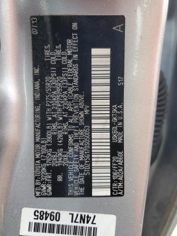 Photo 12 VIN: 5TDZY5G17DS050053 - TOYOTA SEQUOIA SR 