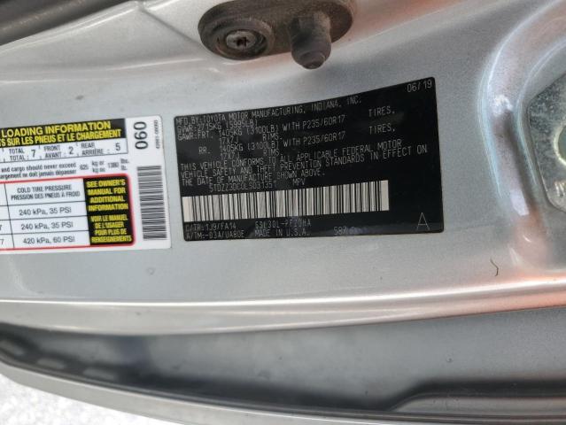 Photo 12 VIN: 5TDZZ3DC0LS031351 - TOYOTA SIENNA L 