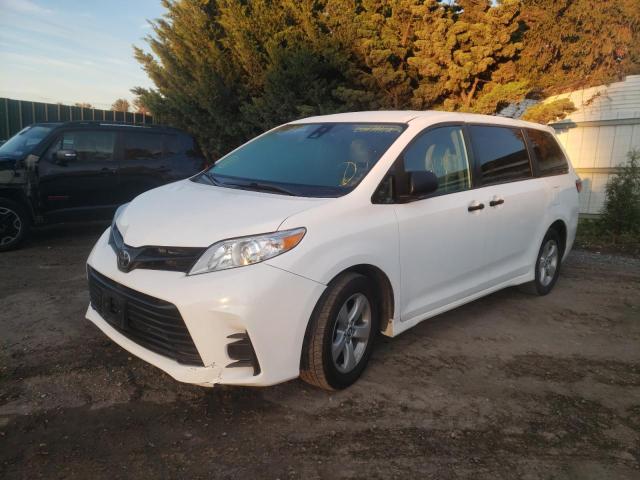 Photo 1 VIN: 5TDZZ3DC2LS075643 - TOYOTA SIENNA L 