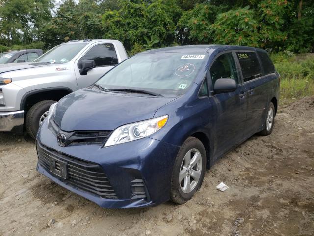 Photo 1 VIN: 5TDZZ3DC5LS022631 - TOYOTA SIENNA L 