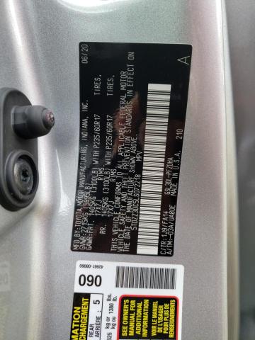 Photo 9 VIN: 5TDZZ3DC5LS072218 - TOYOTA SIENNA L 