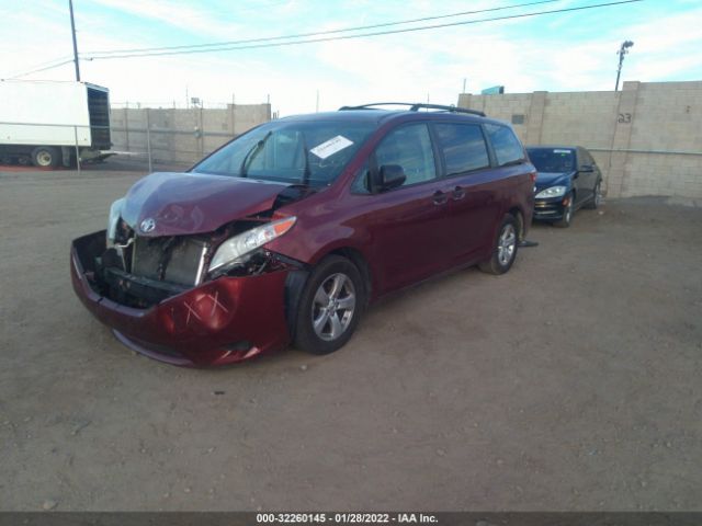 Photo 1 VIN: 5TDZZ3DC6HS834155 - TOYOTA SIENNA 