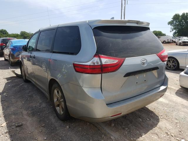 Photo 2 VIN: 5TDZZ3DC6KS989781 - TOYOTA SIENNA 