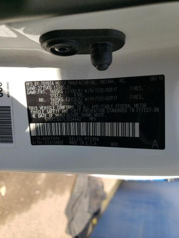 Photo 12 VIN: 5TDZZ3DC7LS034442 - TOYOTA SIENNA 