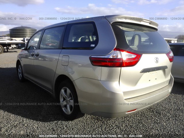 Photo 2 VIN: 5TDZZ3DC8HS894275 - TOYOTA SIENNA 