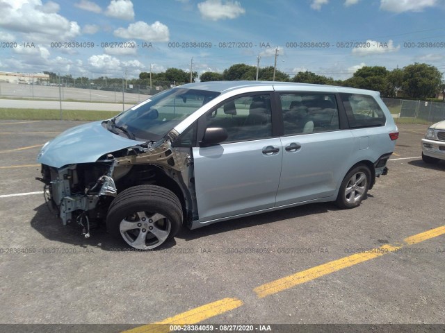 Photo 1 VIN: 5TDZZ3DC9HS875363 - TOYOTA SIENNA 