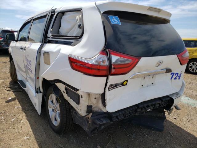 Photo 2 VIN: 5TDZZ3DC9LS083559 - TOYOTA SIENNA L 