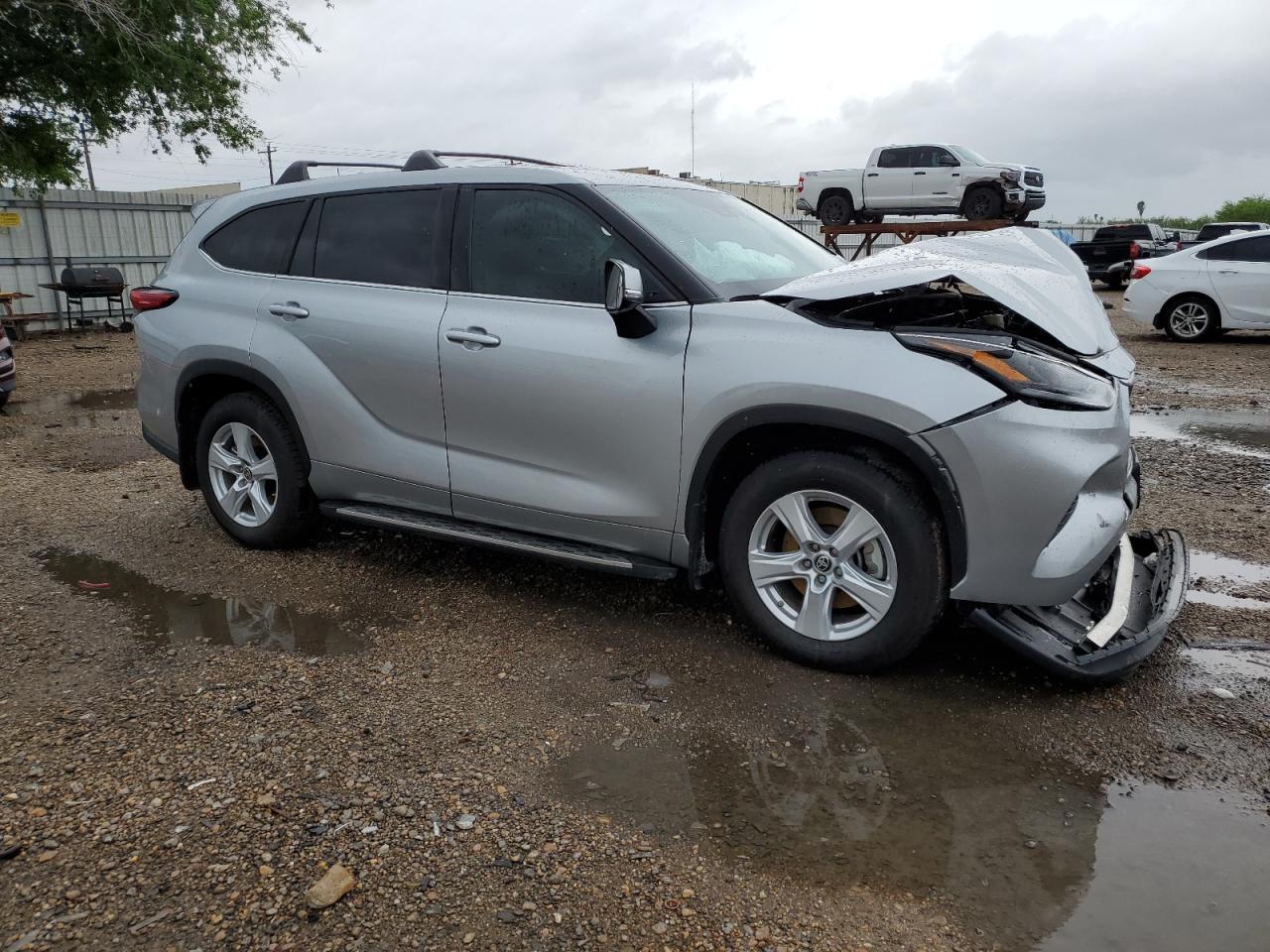 Photo 3 VIN: 5TDZZRAH0NS555525 - TOYOTA HIGHLANDER 