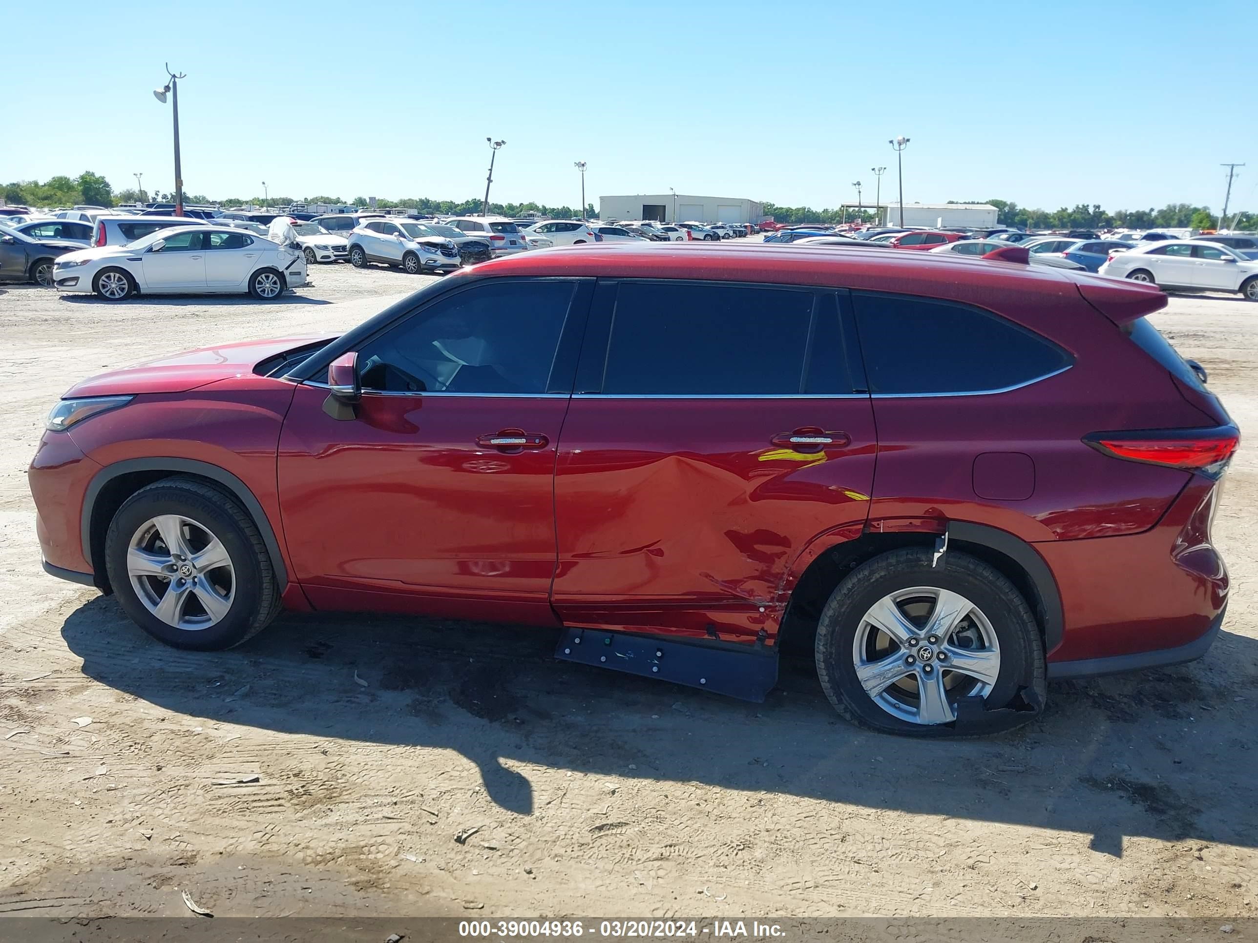 Photo 13 VIN: 5TDZZRAH1LS007370 - TOYOTA HIGHLANDER 