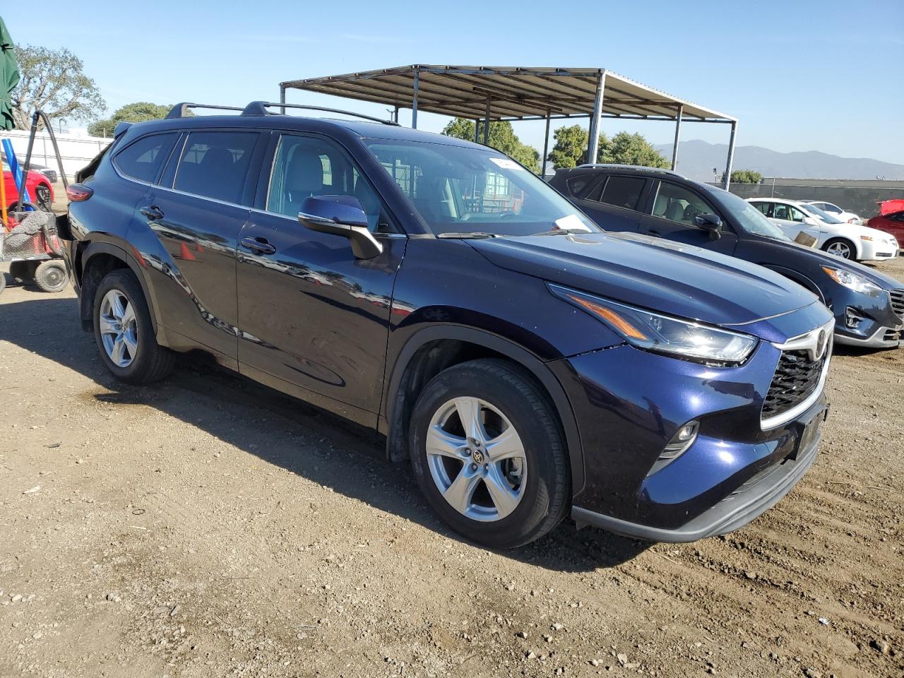 Photo 3 VIN: 5TDZZRAH1MS518983 - TOYOTA HIGHLANDER 