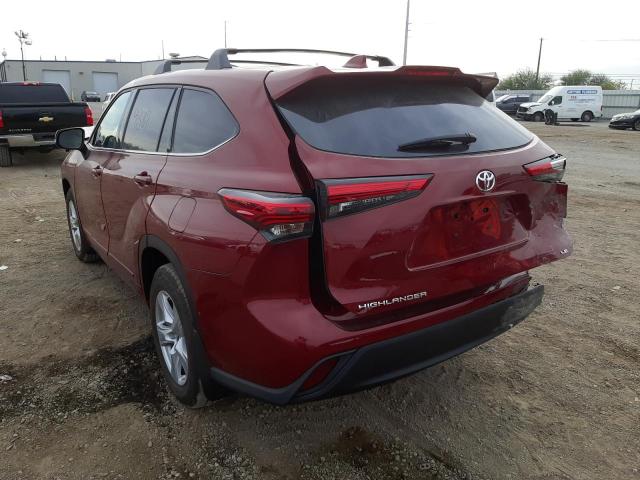 Photo 2 VIN: 5TDZZRAH3LS015664 - TOYOTA HIGHLANDER 