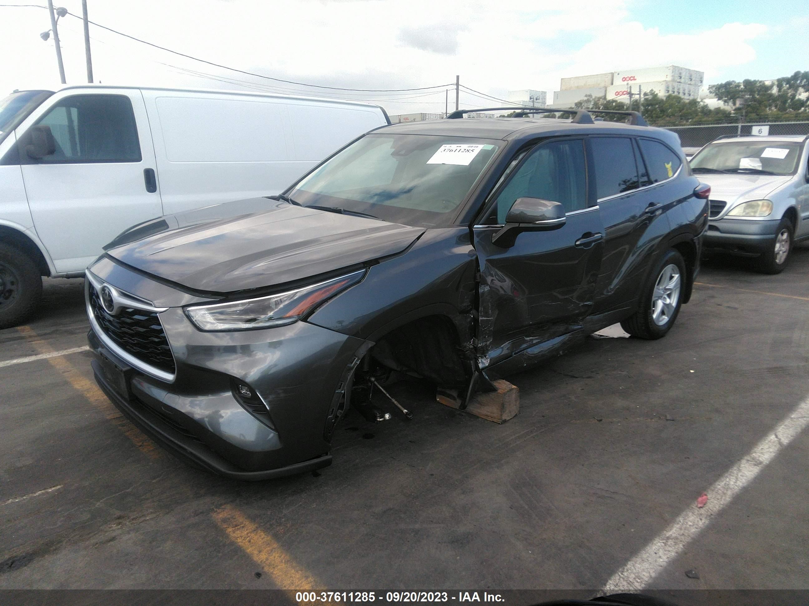 Photo 1 VIN: 5TDZZRAH5MS537374 - TOYOTA HIGHLANDER 