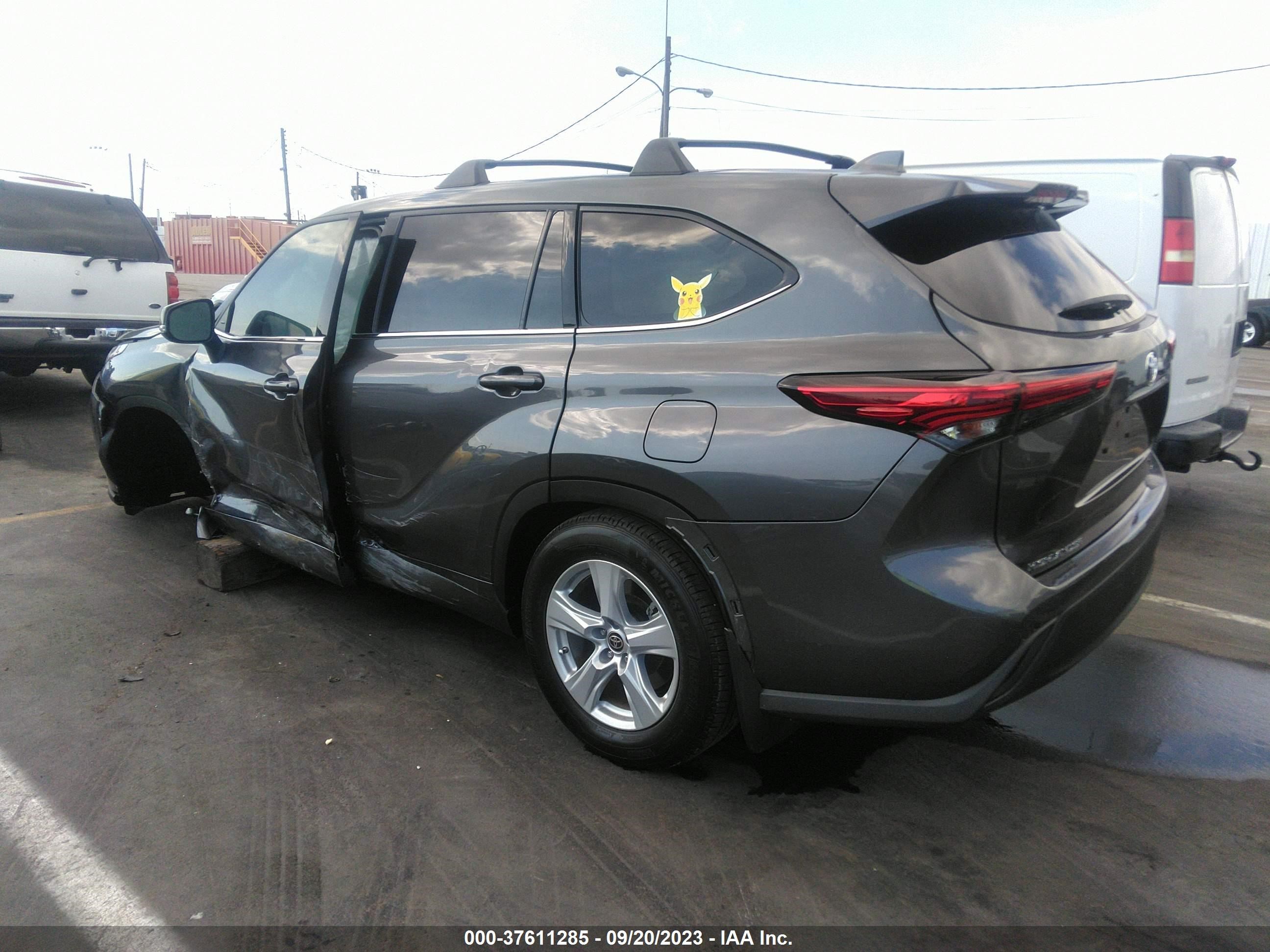 Photo 2 VIN: 5TDZZRAH5MS537374 - TOYOTA HIGHLANDER 