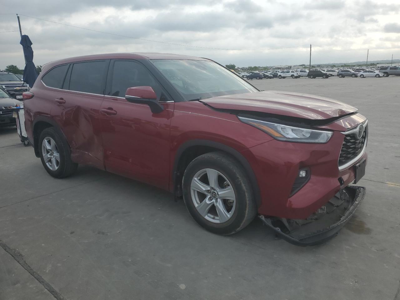 Photo 3 VIN: 5TDZZRAH6LS510635 - TOYOTA HIGHLANDER 